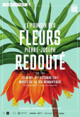 Affiche expo Le pouvoir des fleurs, muse de la vie romantique, Paris, 2017