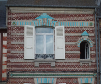 Briques turquoises, Somme, 2012